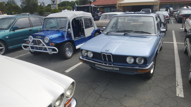 E12 and a Moke